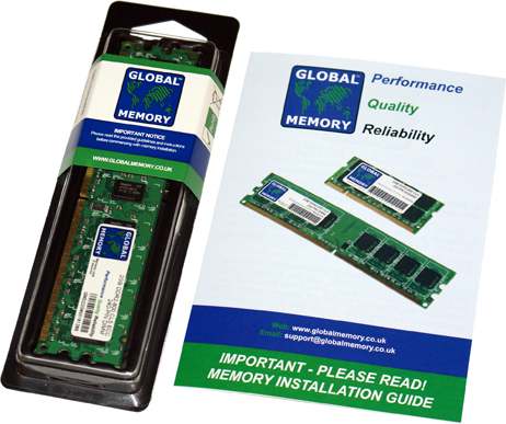 1GB DDR2 800MHz PC2-6400 240-PIN ECC DIMM (UDIMM) MEMORY RAM FOR SERVERS/WORKSTATIONS/MOTHERBOARDS